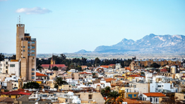 Lefkoşa manzarası